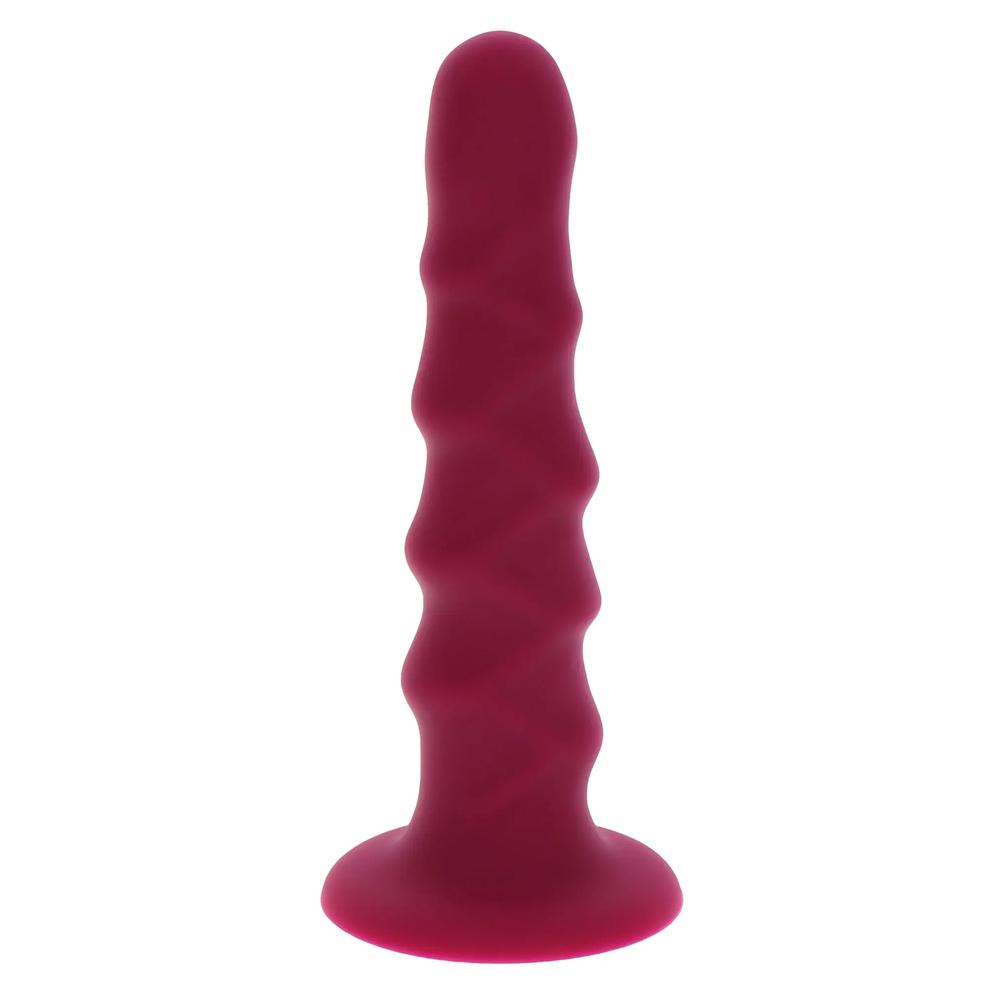 ToyJoy Get Real Ribbed Dong 6 Inch silikónové dildo