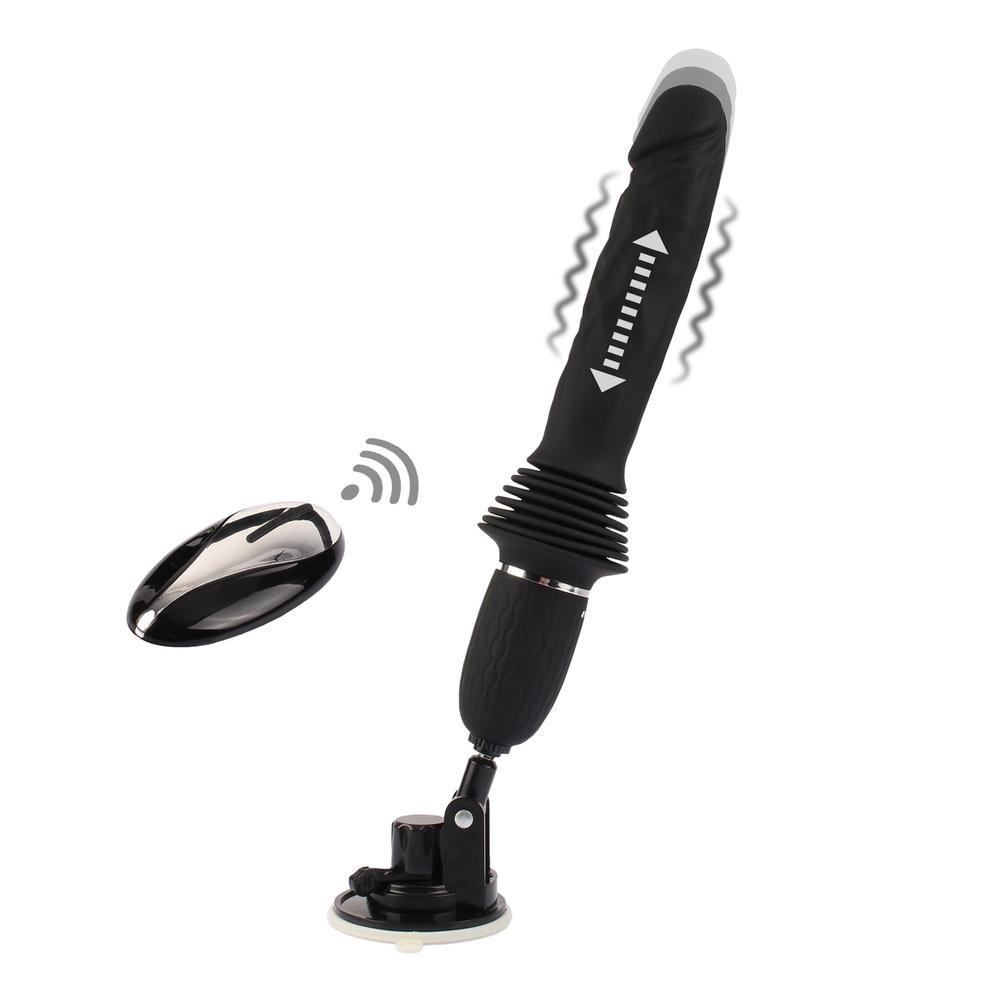 BASIC X Ruben pulzačný vibrátor čierny