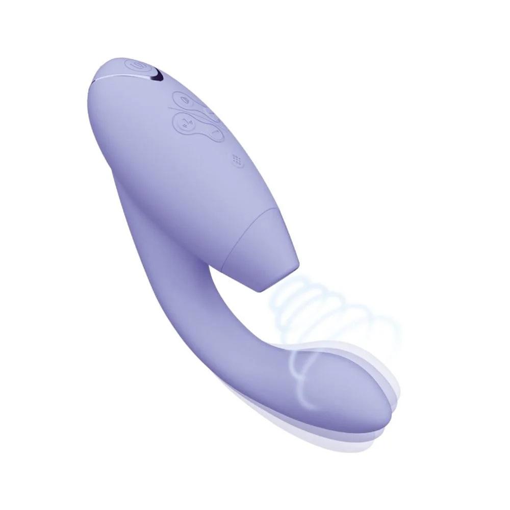 E-shop Womanizer Duo 2 Stimulátor klitorisu a vibrátor 2 v 1 Lilac