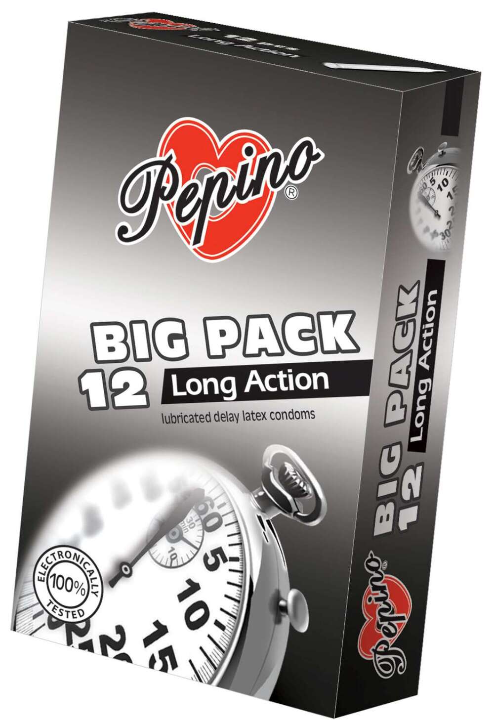 Pepino kondómy Long Action - 12 ks