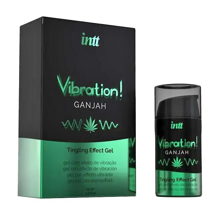 intt Vibration! Tingling effect gel - Ganjah 15 ml