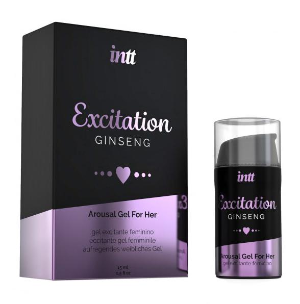 intt Excitation Arousal gel for her - Ginseng 15 ml