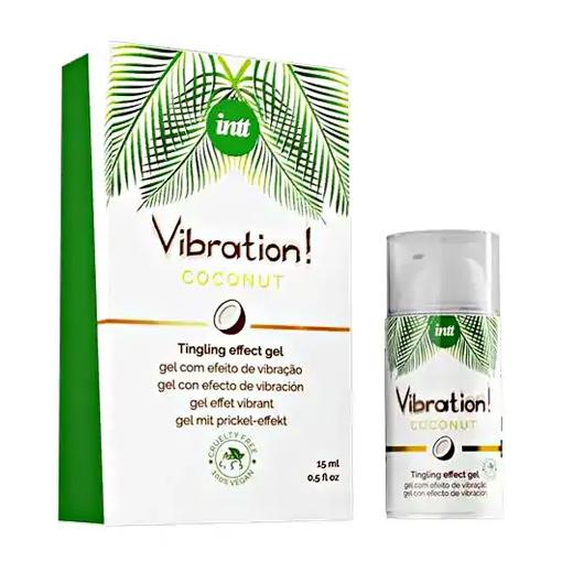 intt Vibration! Tingling effect gél - Coconut 15 ml