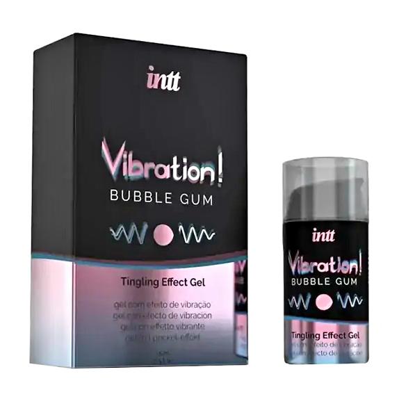 intt Vibration! Bubble Gum Tingling Effect Gel 15ml