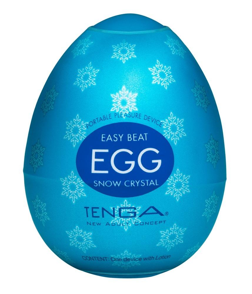 Tenga Egg Snow Crystal masturbátor s chladivým účinkom