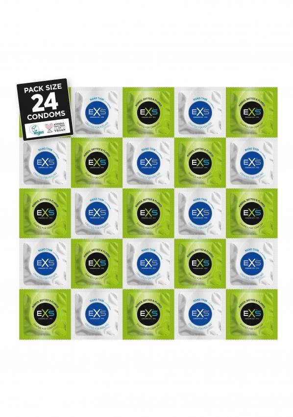 EXS Sensation Pack Kondómy 24 ks
