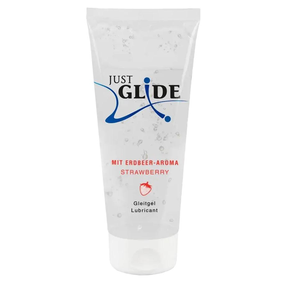 Just Glide Lubrikačný gél - jahoda 200ml
