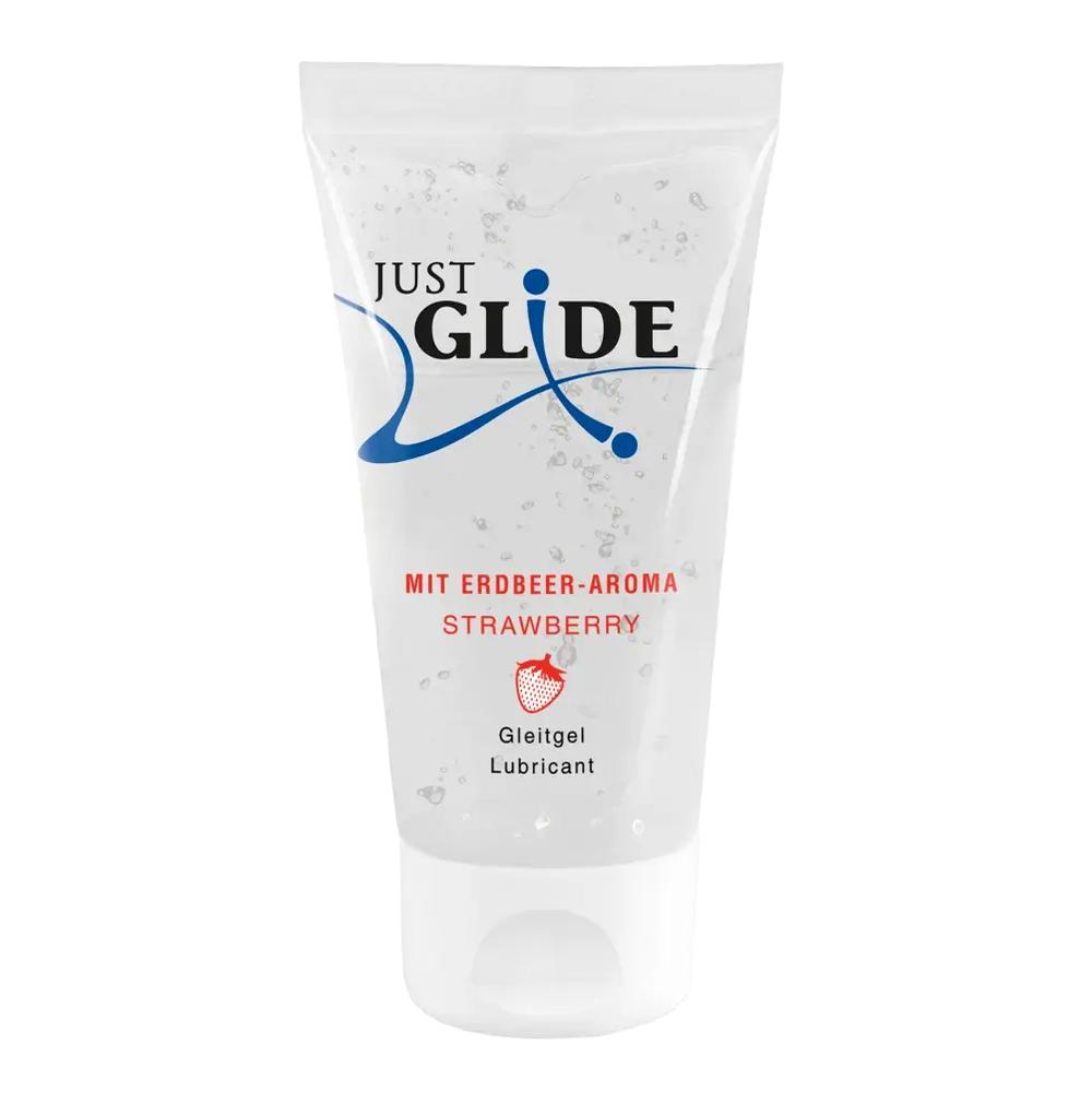 Just Glide Lubrikačný gél - jahoda 50 ml