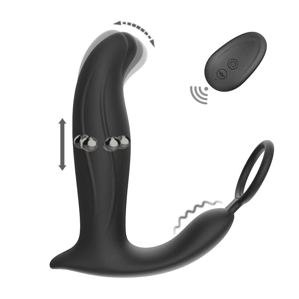E-shop BASIC X Jerry stimulátor prostaty na diaľkové ovládanie čierny