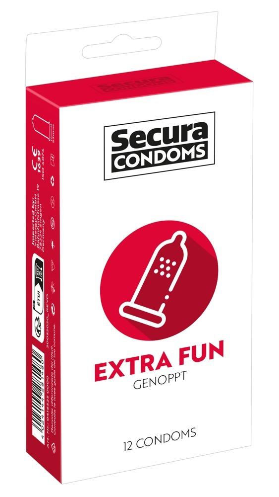 Secura kondómy Extra Fun 12 ks