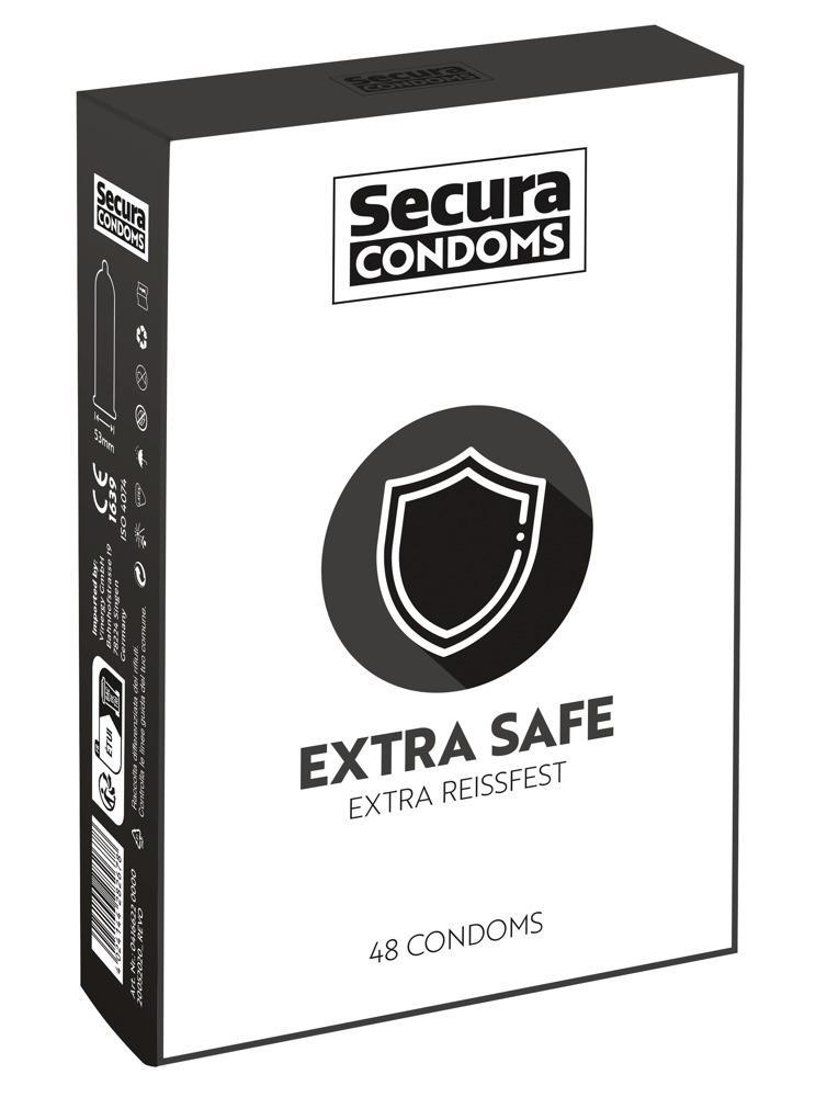 E-shop Secura kondómy Extra Safe 48 ks