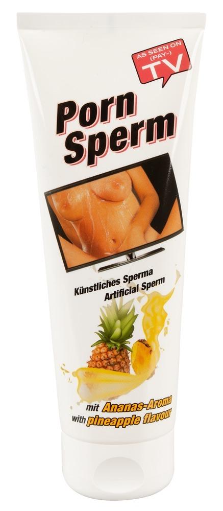 Porn Sperm Falošné spermie s vôňou ananásu 250 ml