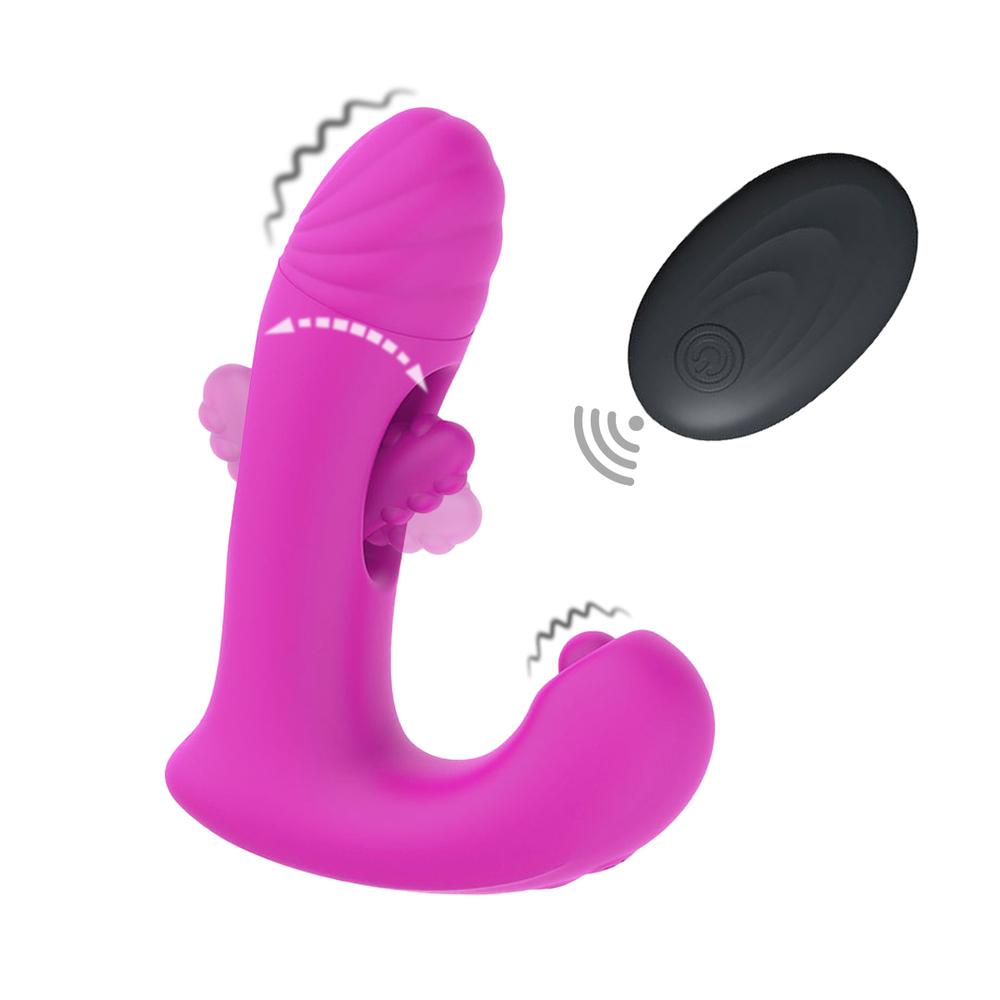 BASIC X TickTack vibrátor do nohavičiek ružový