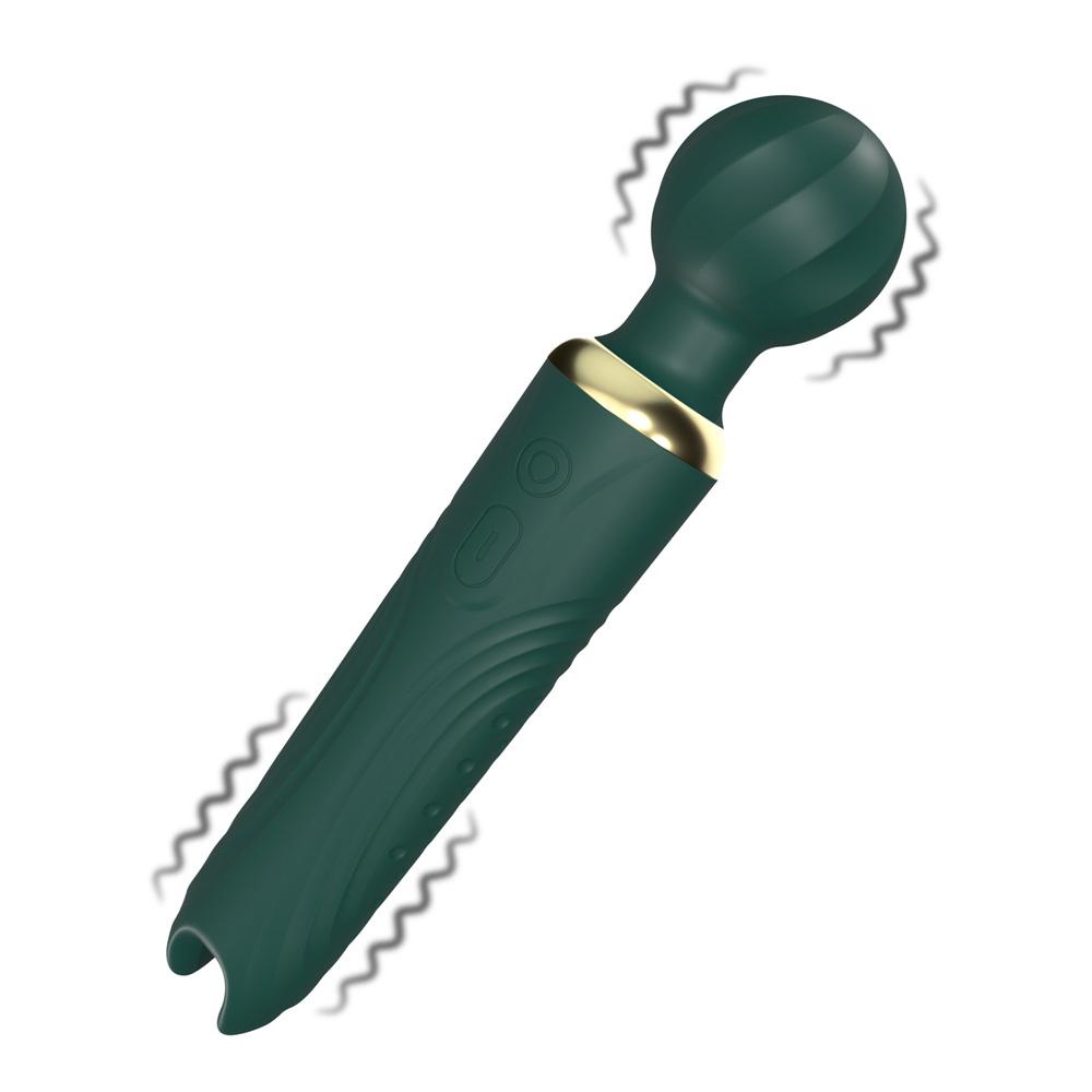 BASIC X Elisa obojstranná masážna hlavica zelená