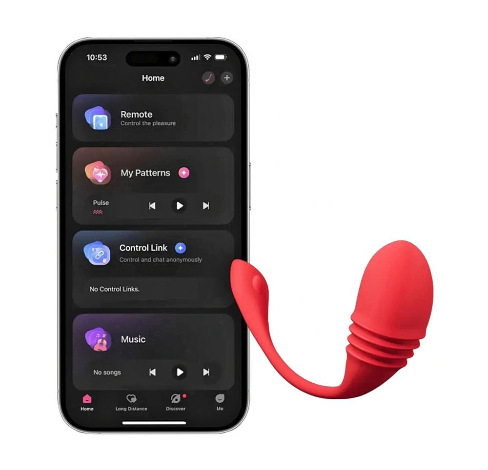 Lovense Vulse Thrusting G-Spot Dildo for Women