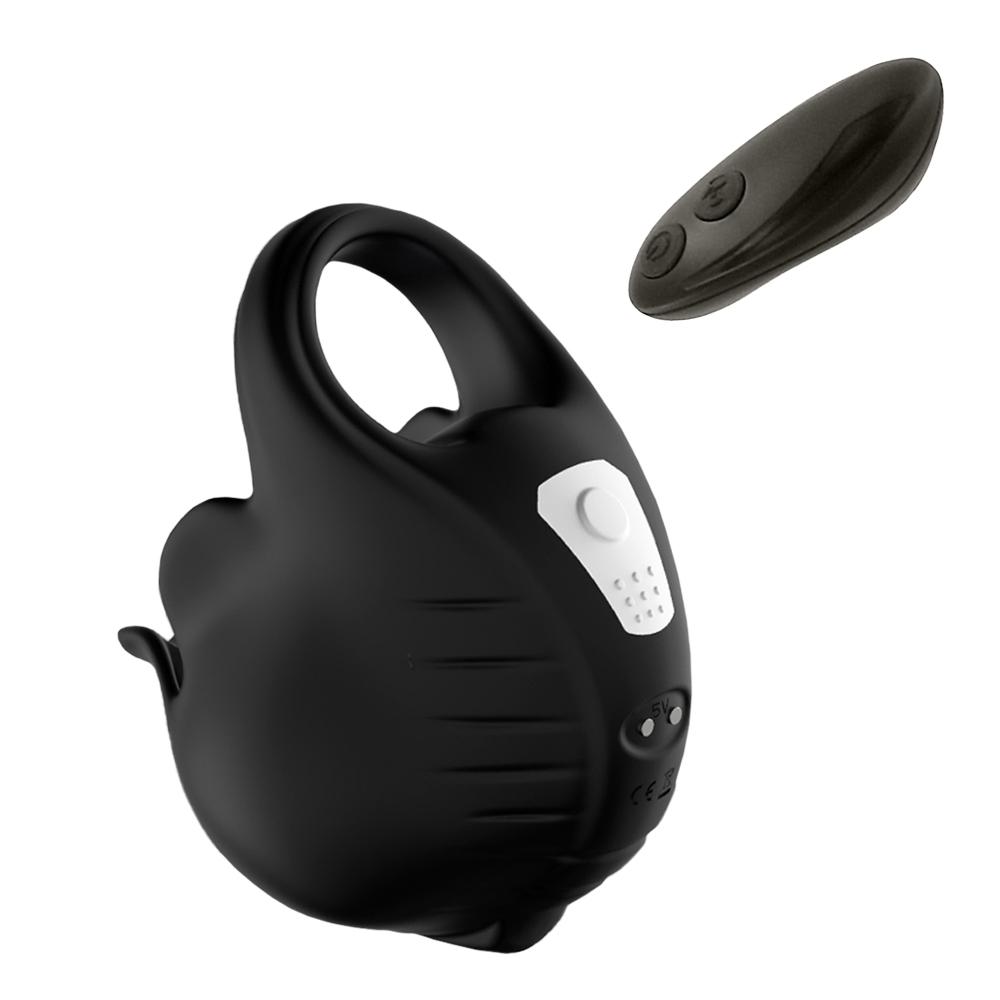 BASIC X Buddy vibračný návlek na semenníky