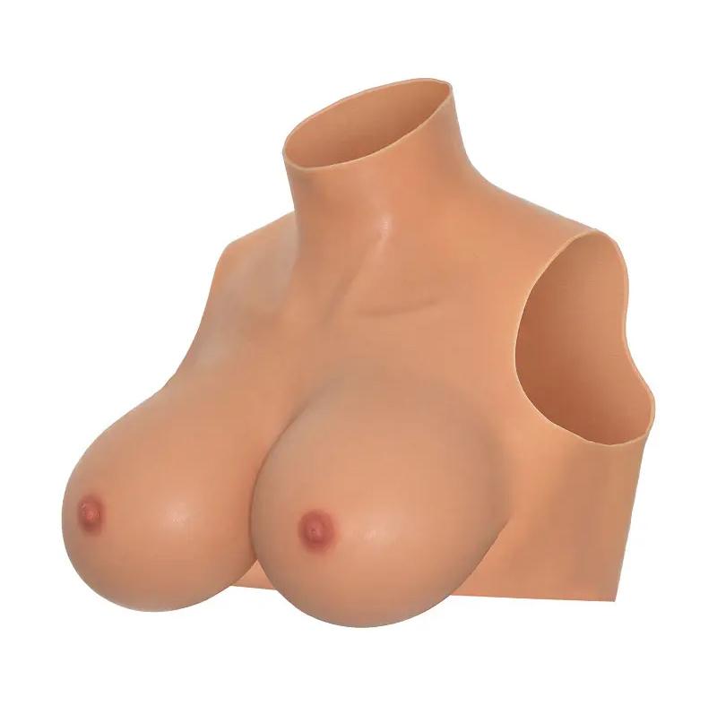 Hidden Desire Alter Ego Wearable Breasts Crop Top E Cup Skin