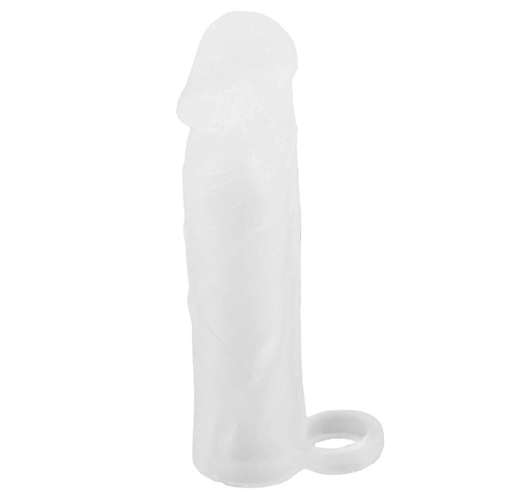 BASIC X Návlek na penis S - transparentný