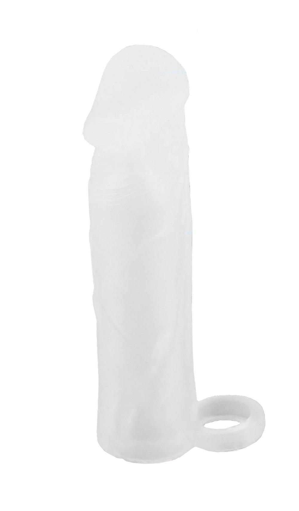 BASIC X Návlek na penis M - transparentný