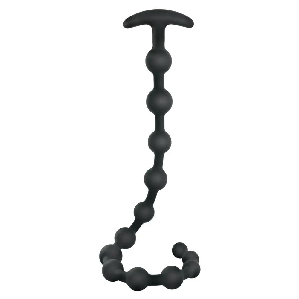Black Velvets Anal Beads Silicone 50 cm