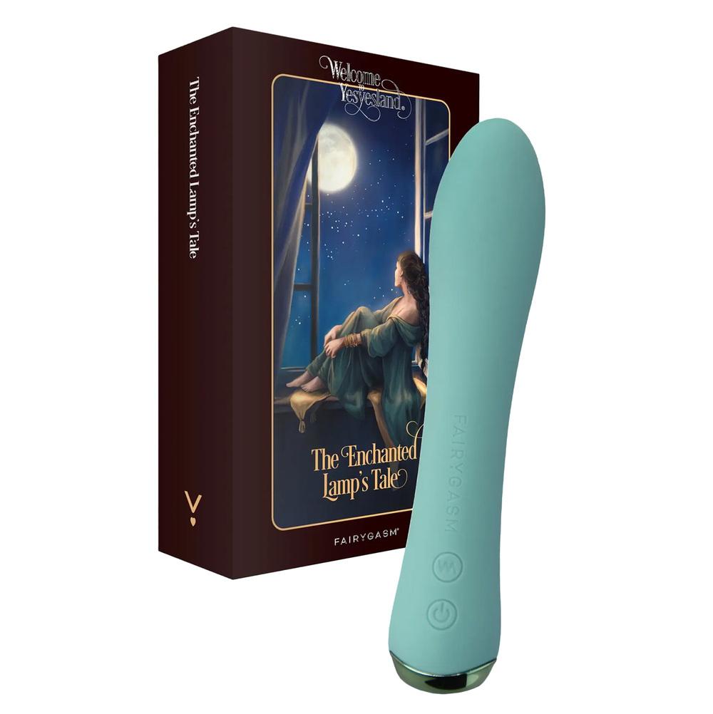 FairyGasm WowGenie vibrátor - zelený