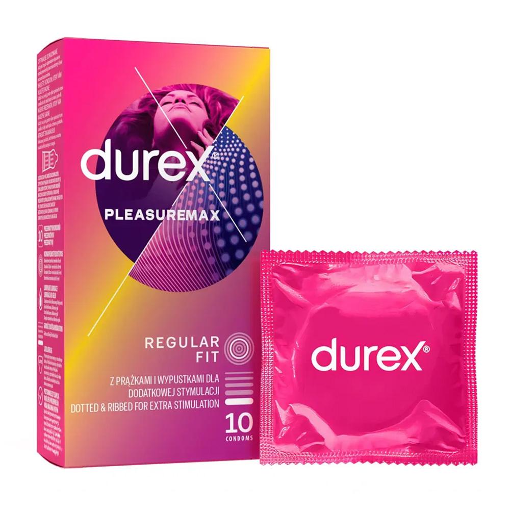 Durex kondómy Pleasuremax 10 ks