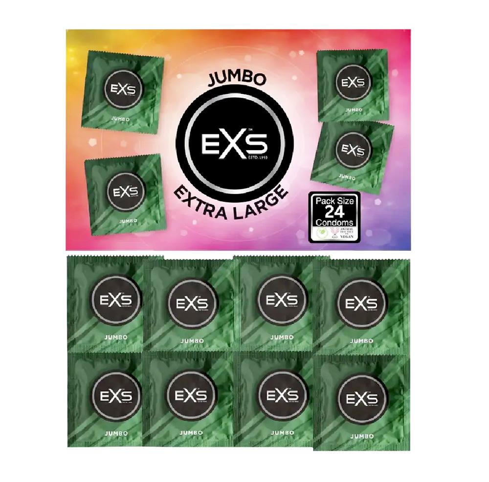 EXS Jumbo kondómy 24 ks