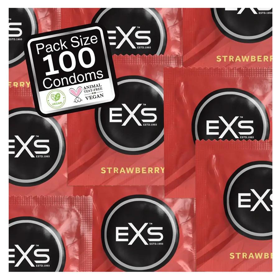 EXS Strawberry kondómy 100 ks