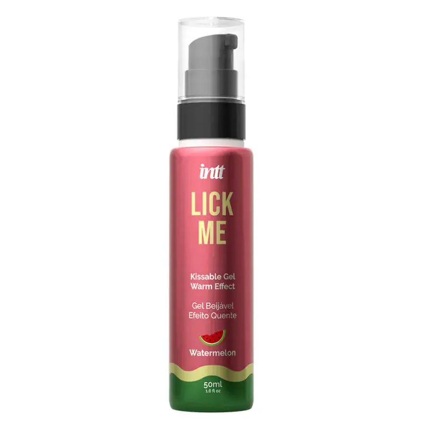 INTT Lick me Zbozkateľný gél s hrejivým efektom 50 ml - Watermelon