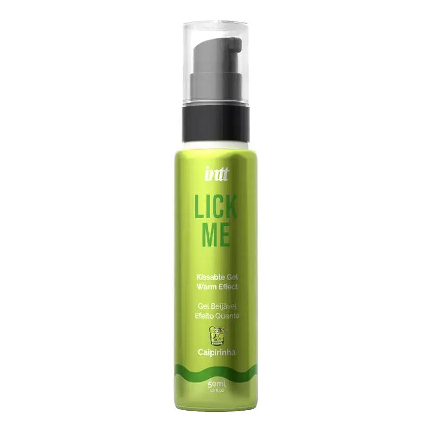 INTT Lick me Sľúbateľný gél s hrejivým efektom 50 ml - Caipirinha