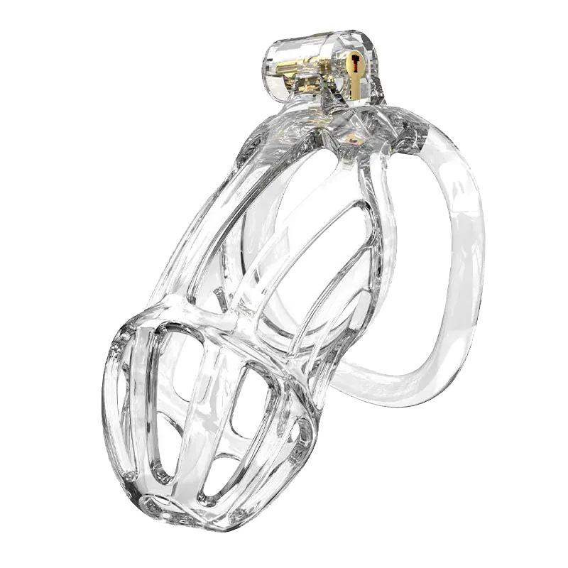 P-CAGE PC08 Klietka na penis L - transparentná