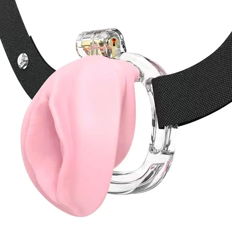 P-CAGE PC10 Klietka na penis Pussy - ružová P-CAGE PC10 Klietka na penis Pussy - ružová