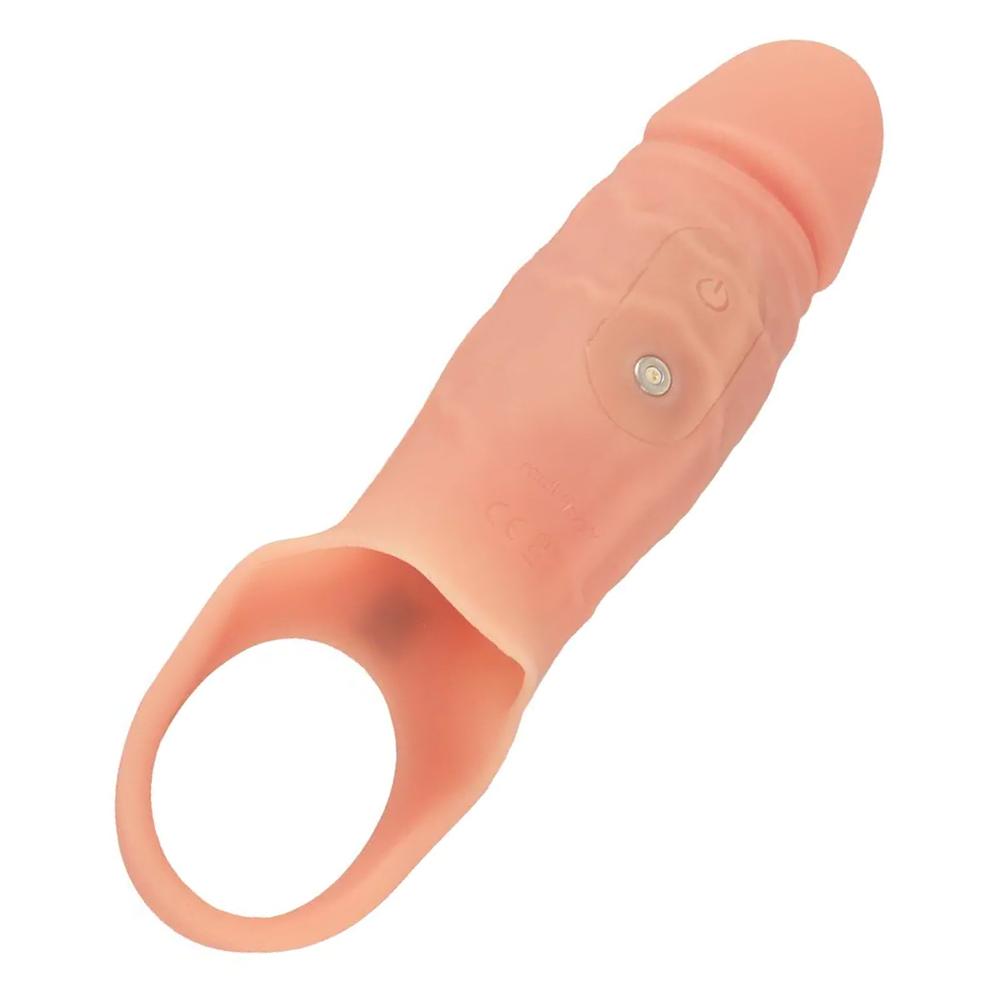 RealistiXXX RealSleeve vibračný návlek na penis uzavretý