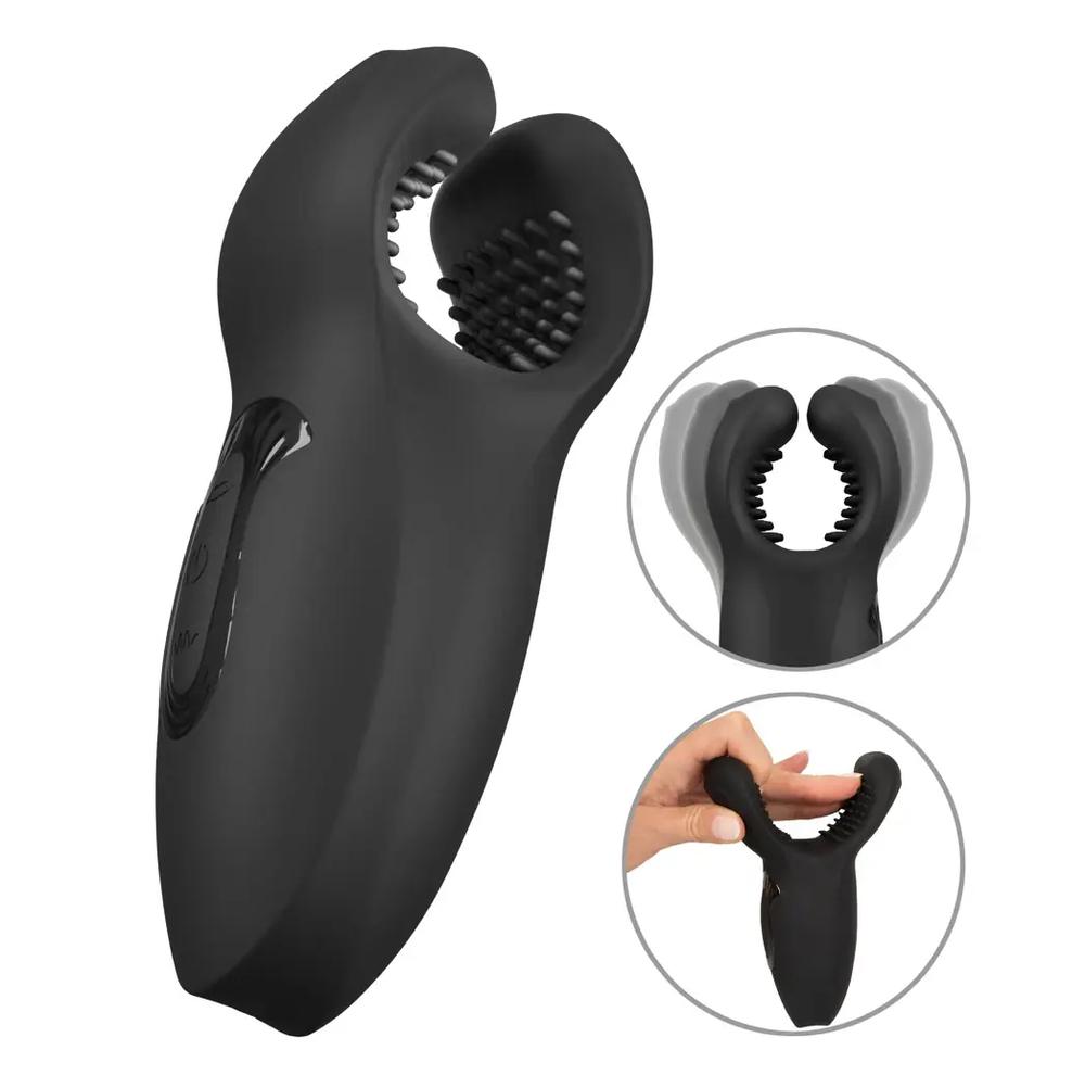 Rebel Vibračný masturbátor s pohyblivými krídelkami