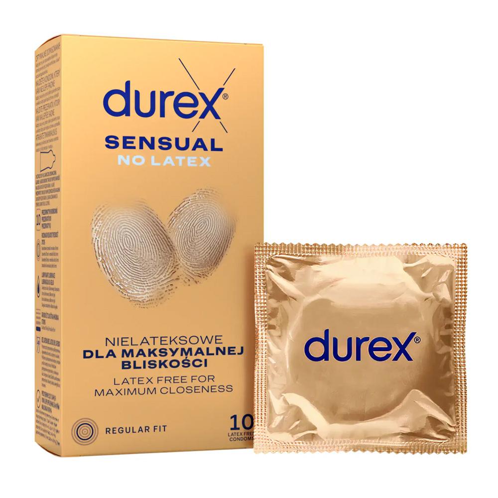 DUREX kondómy Sensual No Latex 10 ks
