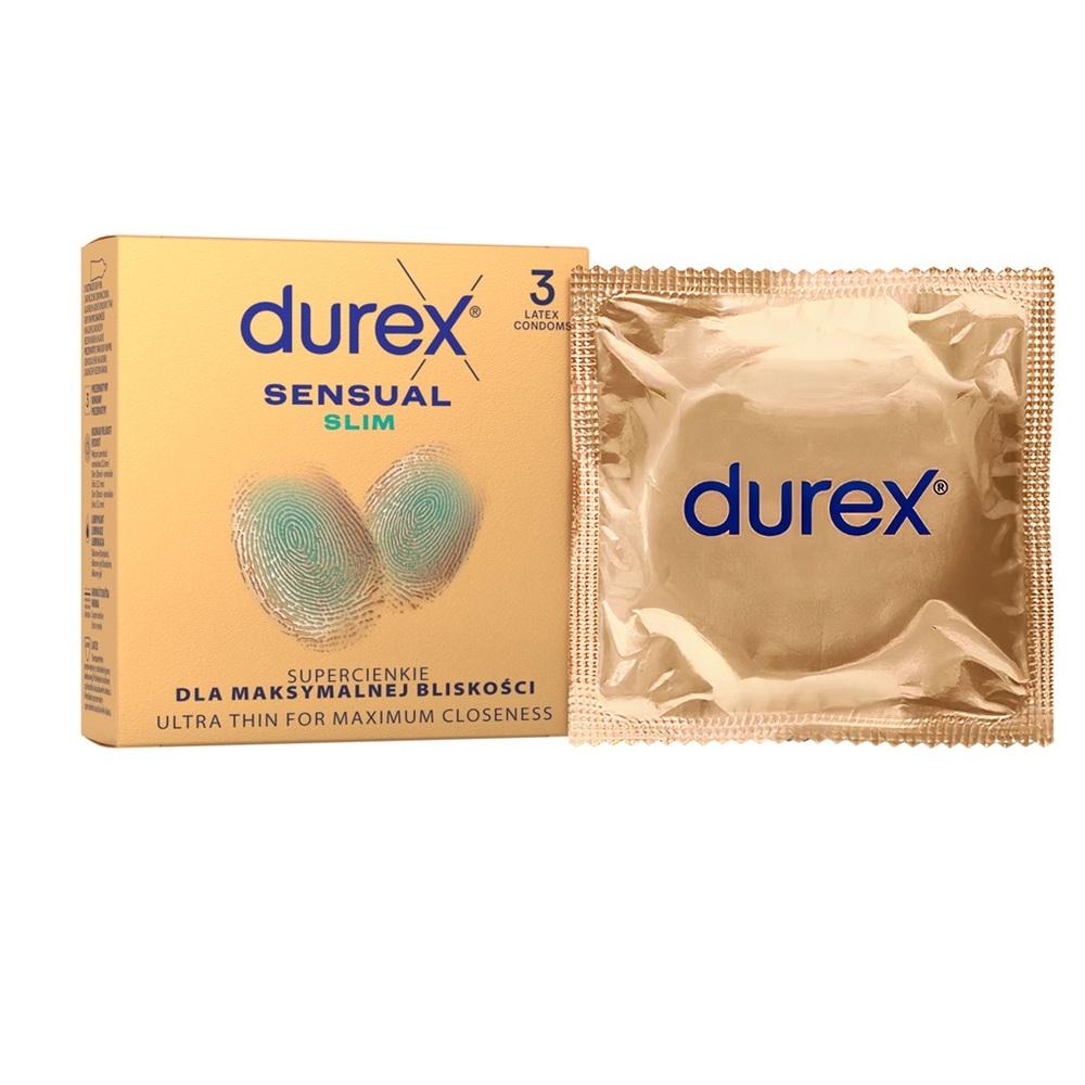 DUREX kondómy Sensual Slim 3 ks