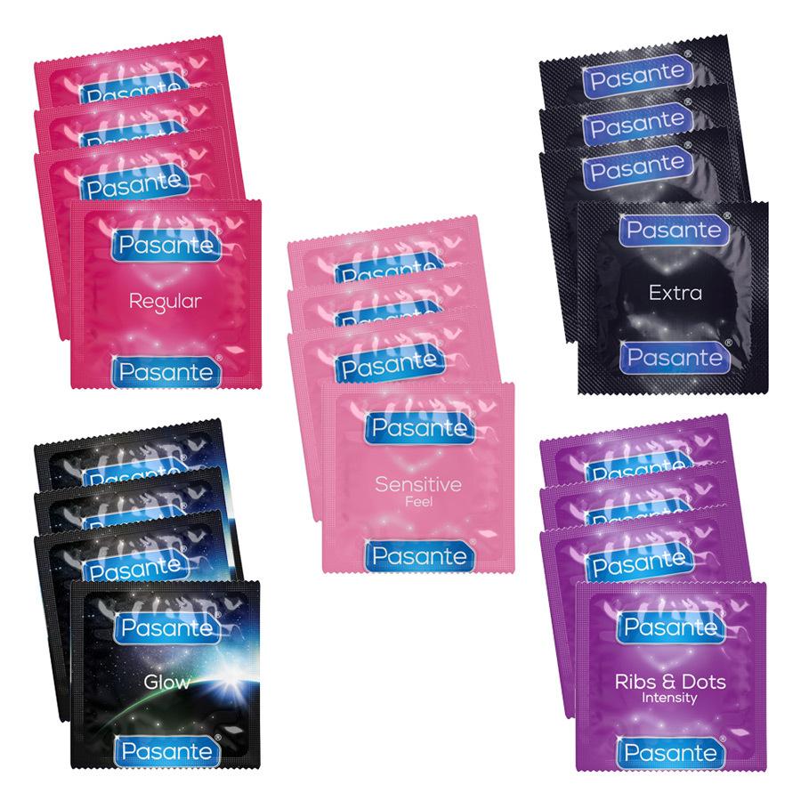 Pasante Testovacia sada kondómov III. - 20 ks