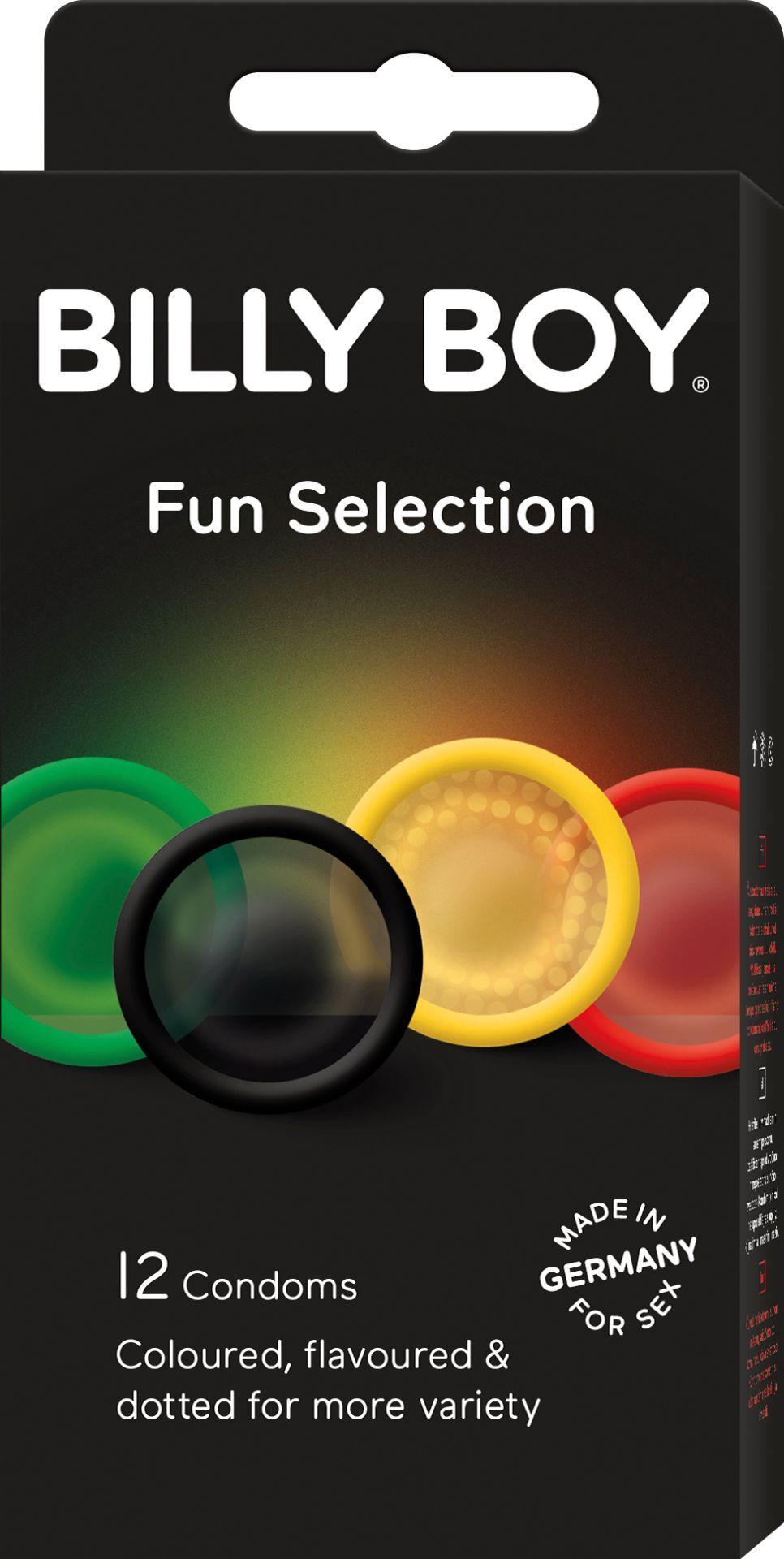 Billy Boy Fun Selection kondómy 12 ks