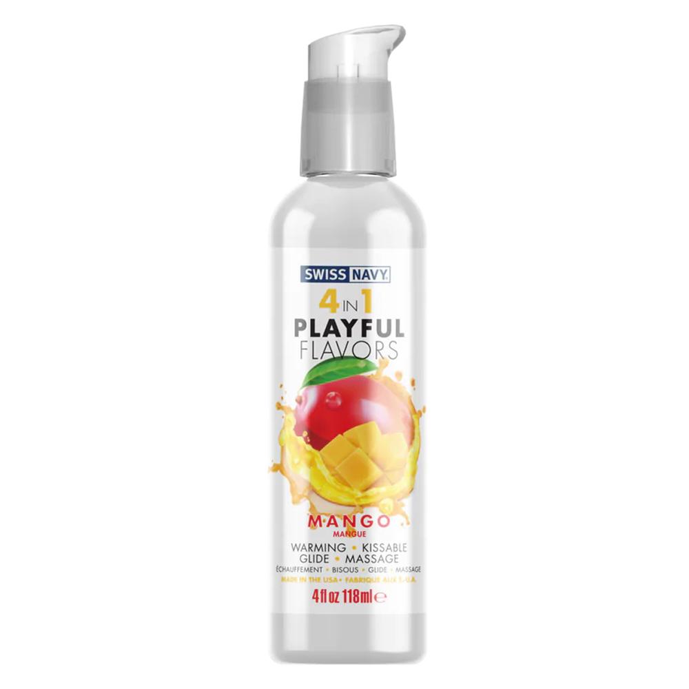 Swiss Navy Playful 4 in1 lubrikačný gél Mango 118 ml