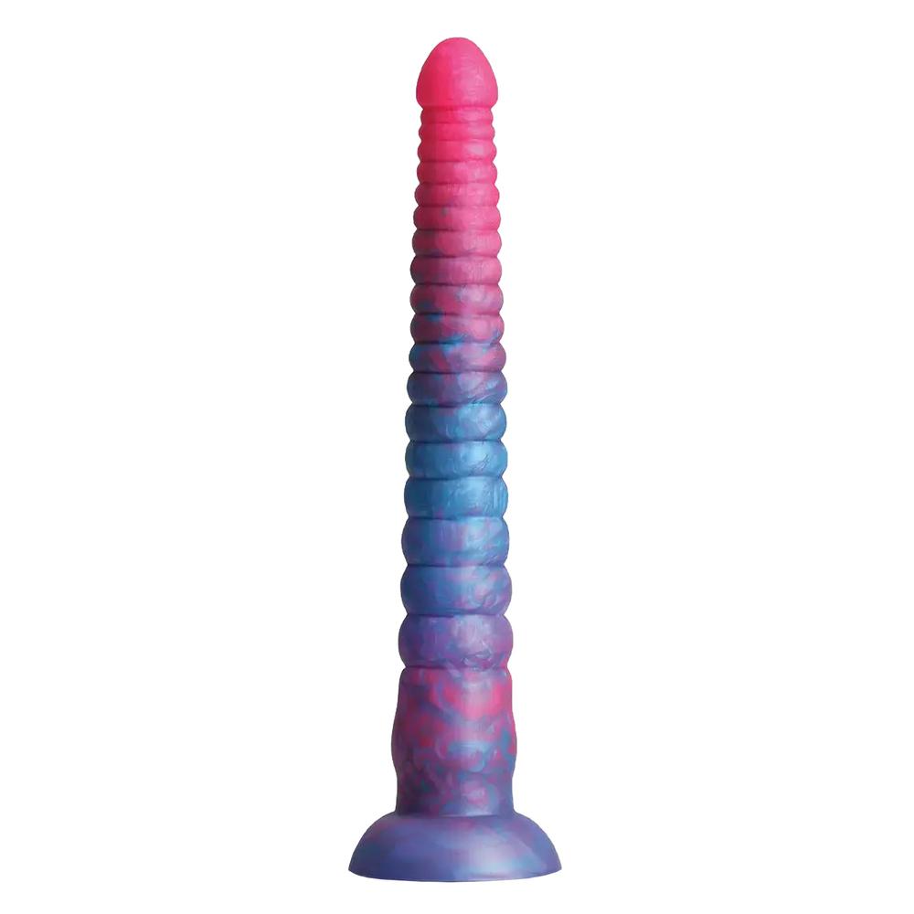 Colours Stacked dildo 30,5 cm - ružová/modrá
