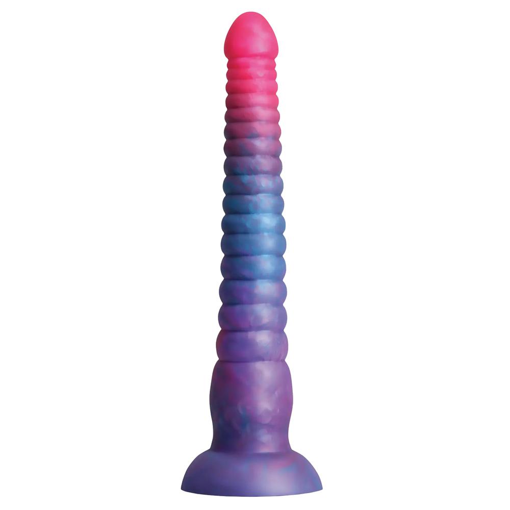Colours Stacked dildo 23 cm - ružová/modrá