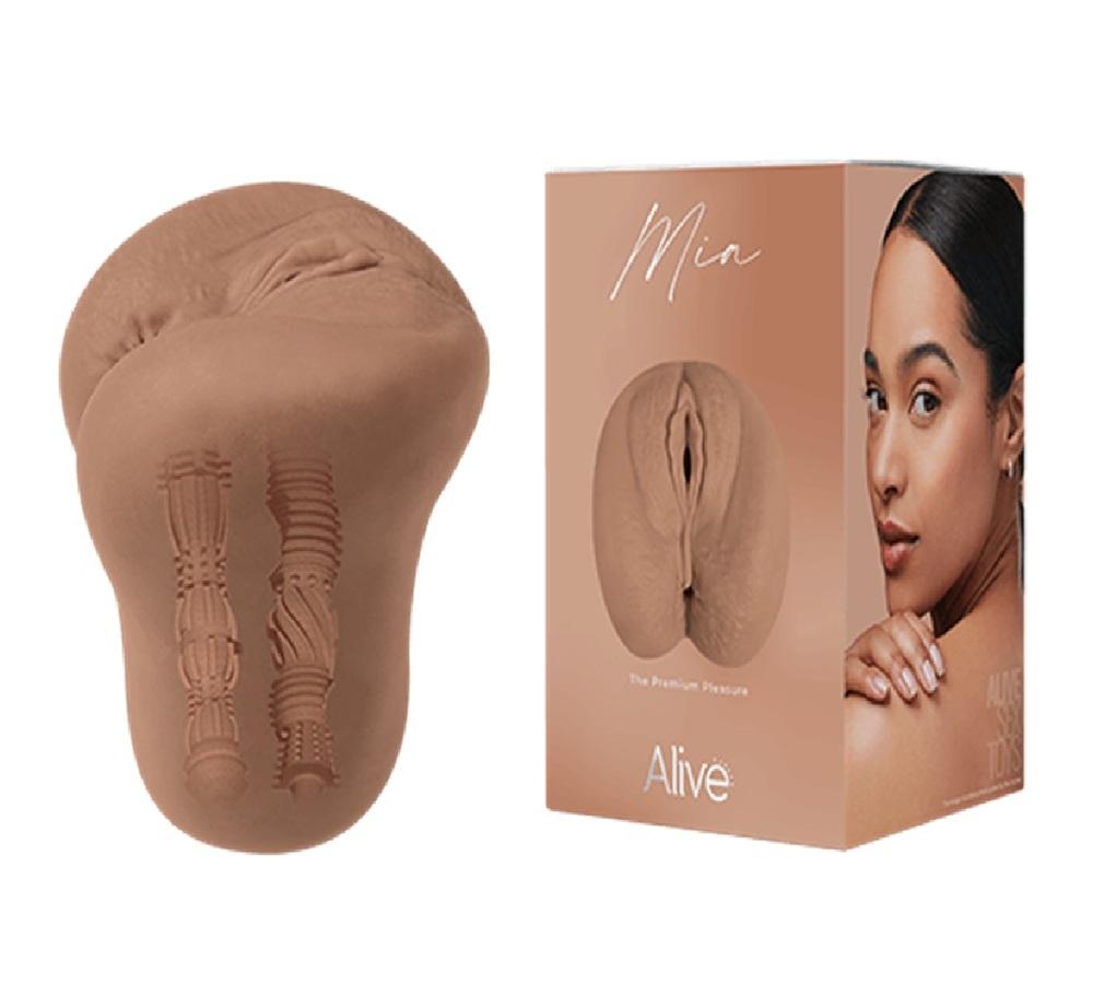 Alive Mia Super Realistic Masturbator Caramel