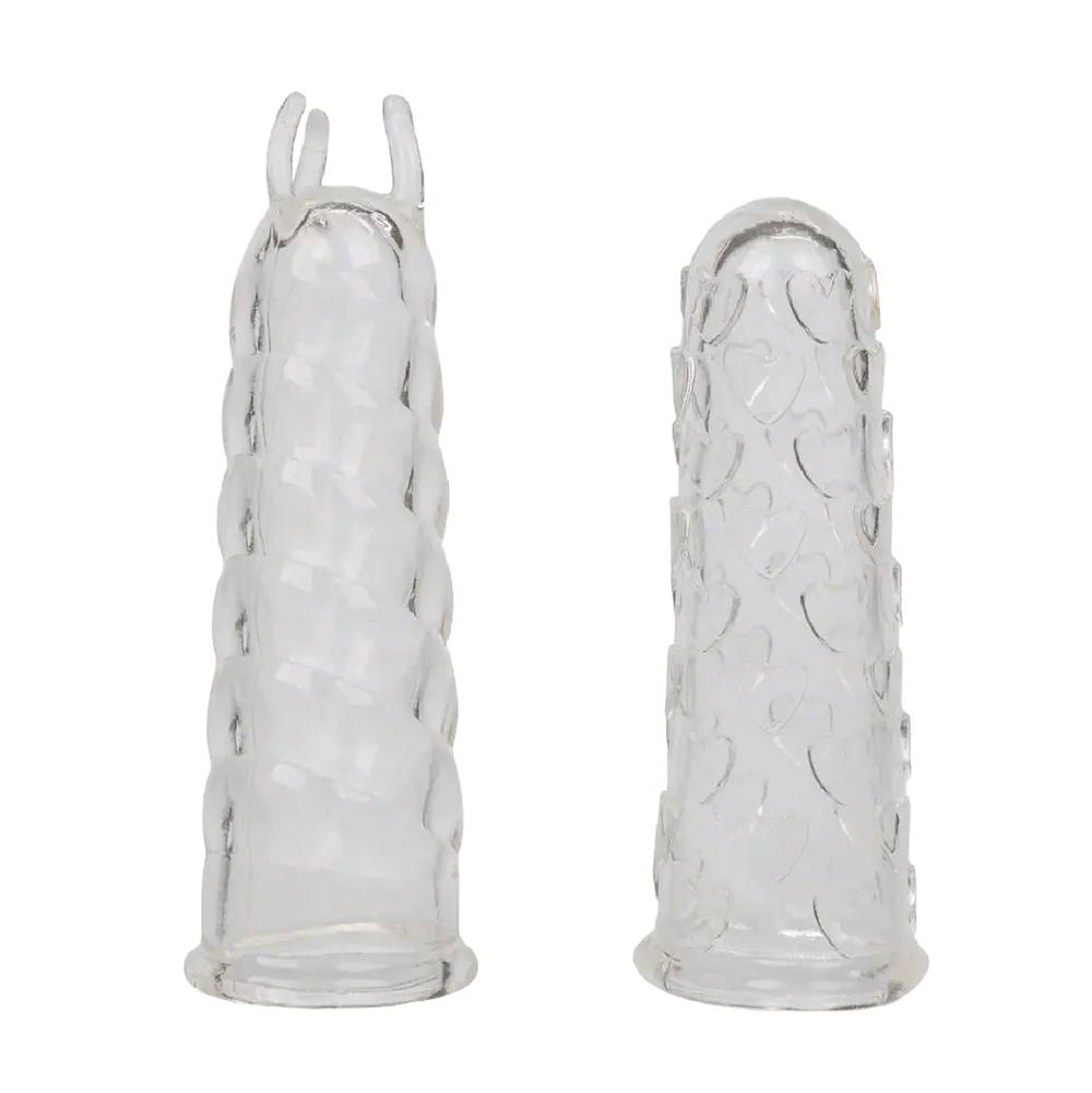 CalExotics Návleky na prst - transparentné CalExotics Návleky na prst - transparentné