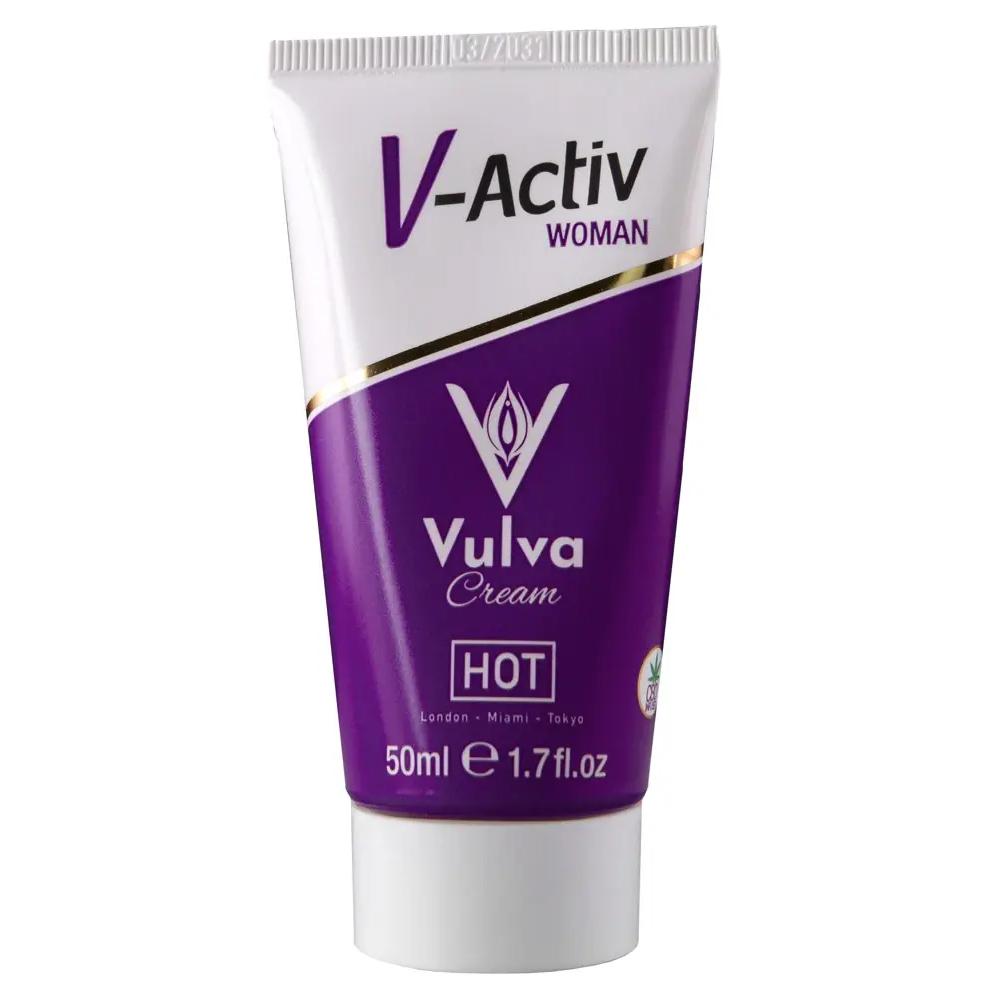 HOT V-Activ Vulva Cream CBD Infused 50 ml