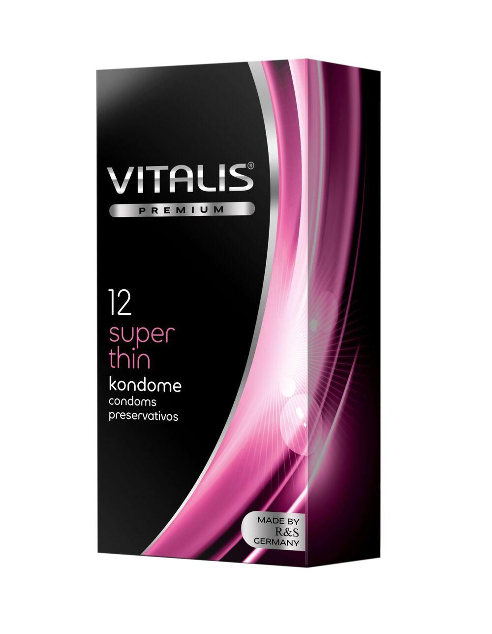 Vitalis Premium Super thin kondómy 12 ks