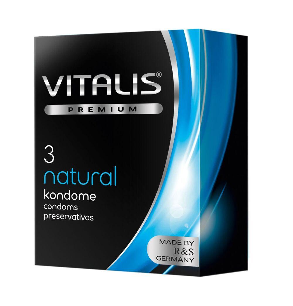 Vitalis Premium Natural kondómy 3 ks