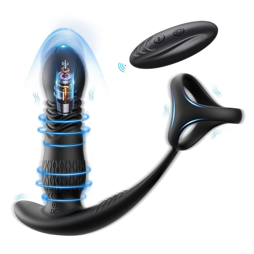 BASIC X Ronie vibračný análny kolík na diaľkové ovládanie