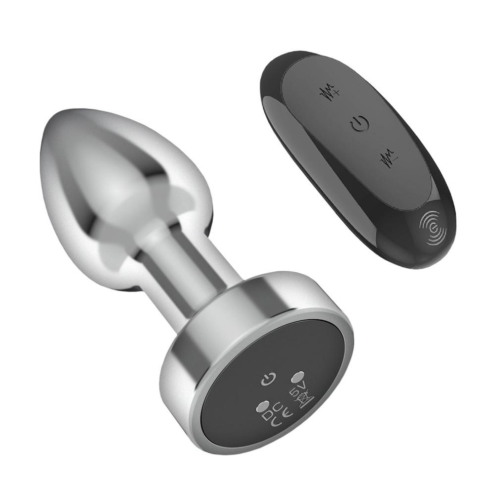 Intense vibračný análny kolík s ovládačom S