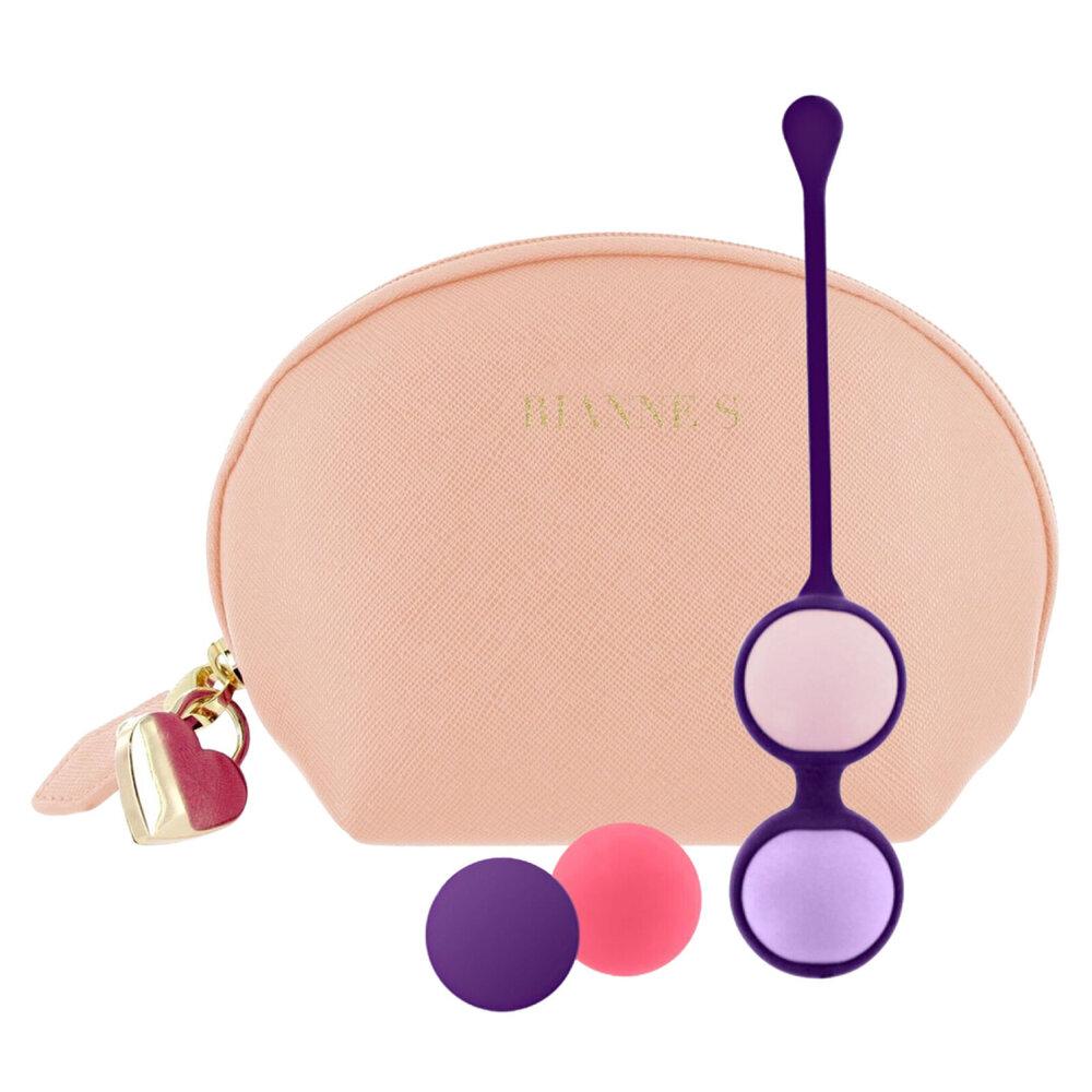 Rianne S Set venušine guličky a taštička Nude