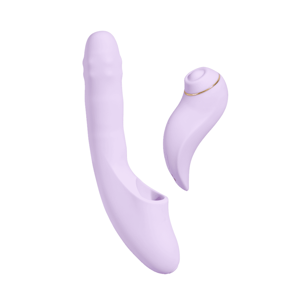 Svakom DuoGlow multifunkčný vibrátor - fialový